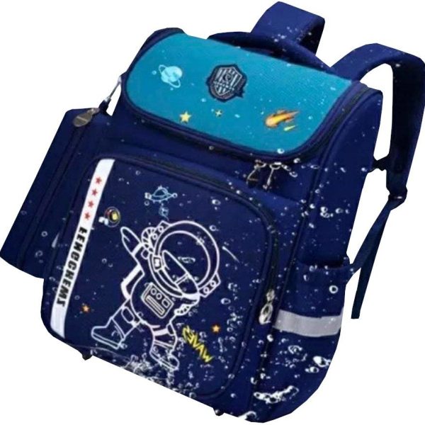 School Backpack - Blue