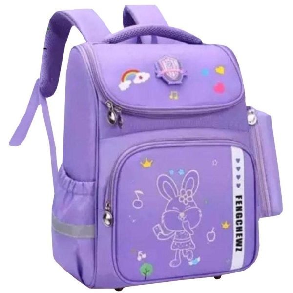 School Backpack - Purple