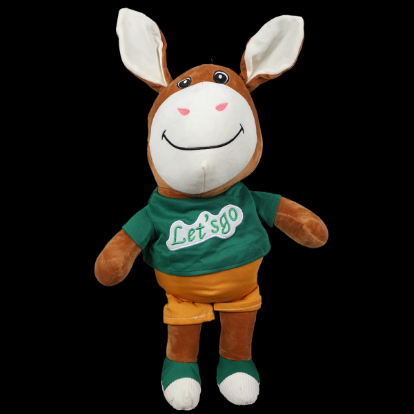 Donkey Dress Up Doll - Brown, Green