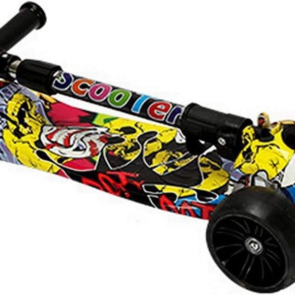 3-Wheel Adjustable Foot Scooter