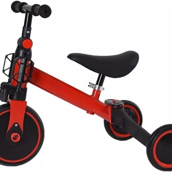 Kids Tricycle, Toddler 3 IN 1 Trike, Convertible 3 Wheels Balance Bike