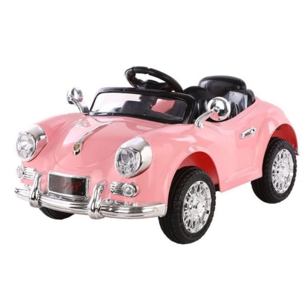Lovely Design Vintage Electric Cars Kids Ride On Car Up - Pink