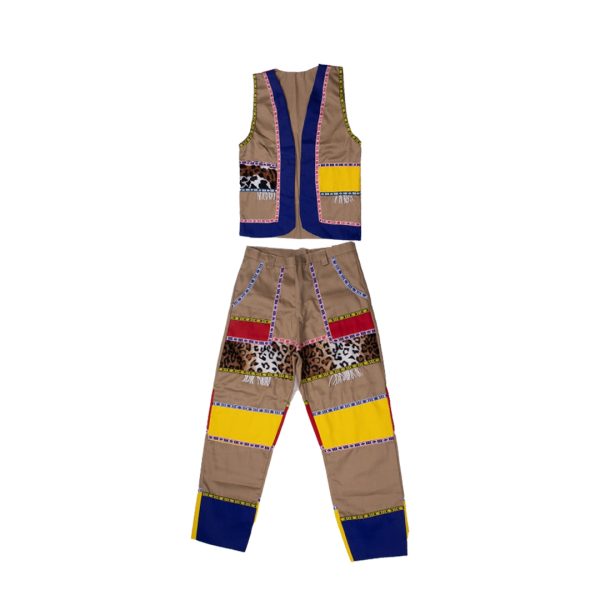 Men African Traditional Mblasello Suit Set