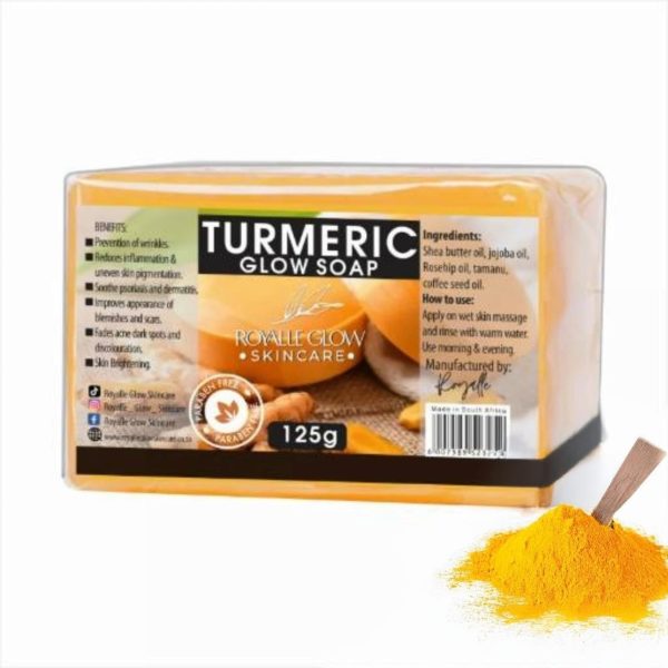 Royalle Glow Skincare Turmeric Glow Soap 125g