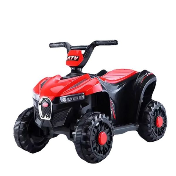 Mini Quad Toy Electric Ride Car For Kids 2-4 years old - Red, Black