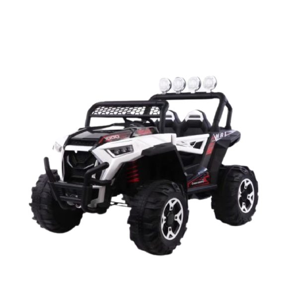 Kids Electric Ride On Car Dune Buggy ATV -3XL 4X4 - White