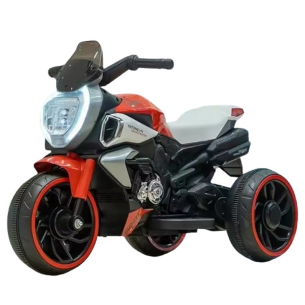 Electric 3 wheel Mini Superbike With Rechargeable Battery For Kids - Red