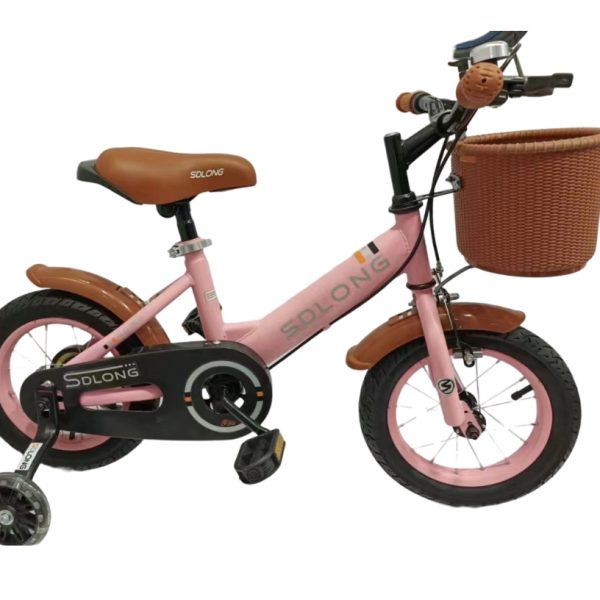 Kids Bicycles with Stabilizers, Basket and Caliper Brakes