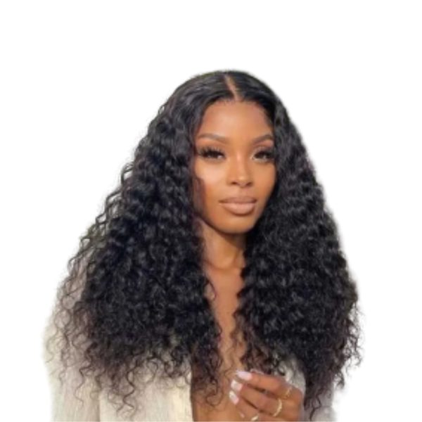 Full Frontal Brazilian Curly Hair Wig, "26".
