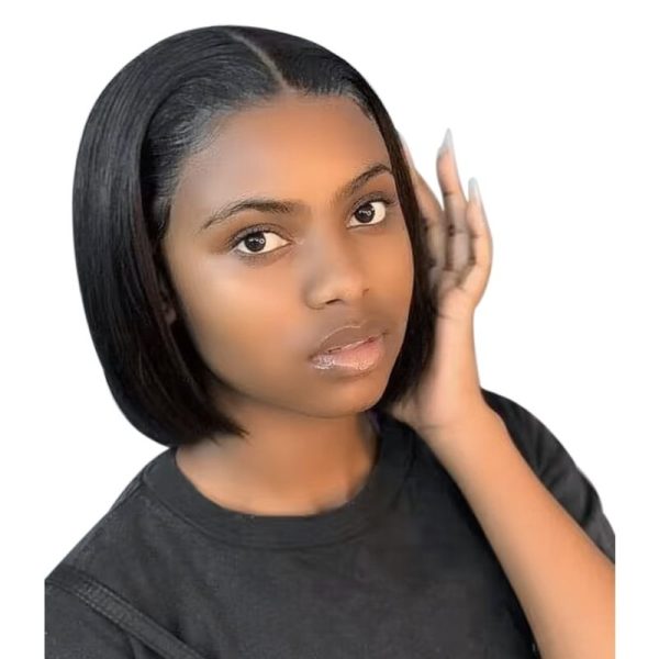 VSP Short Bob Wig Glueless Straight Hair Wigs - 13x4 Lace Front Wigs 8-inch - Women