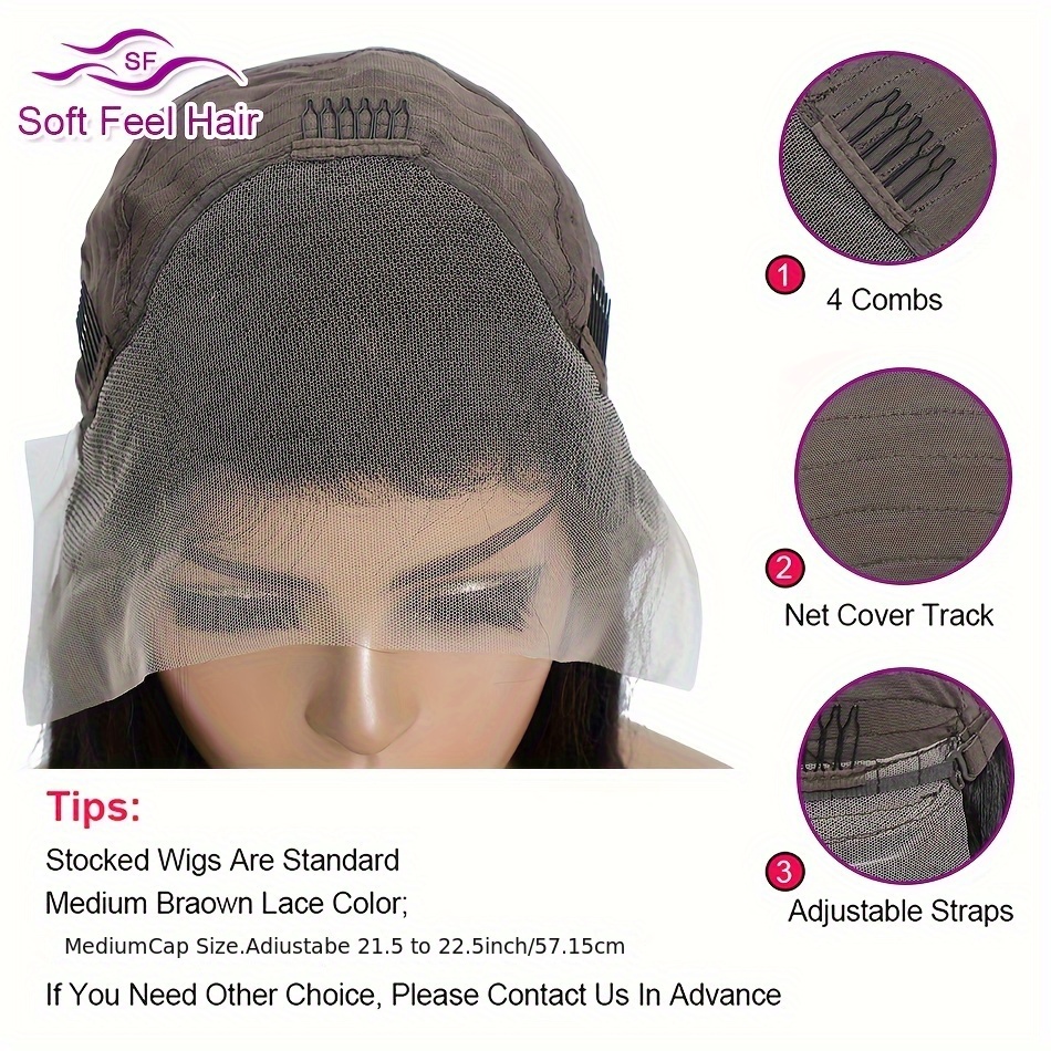 150 13x4 human hair wig short straight bob cut wig 150 density 13x4 lace front human hair wig natural hairline with baby hair details 2