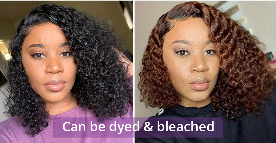 short bob wig wet and wavy water wave 4x4 lace closure wig brazilian transparent lace frontal human hair wigs for women 150 density 4 4 lace wig details 6