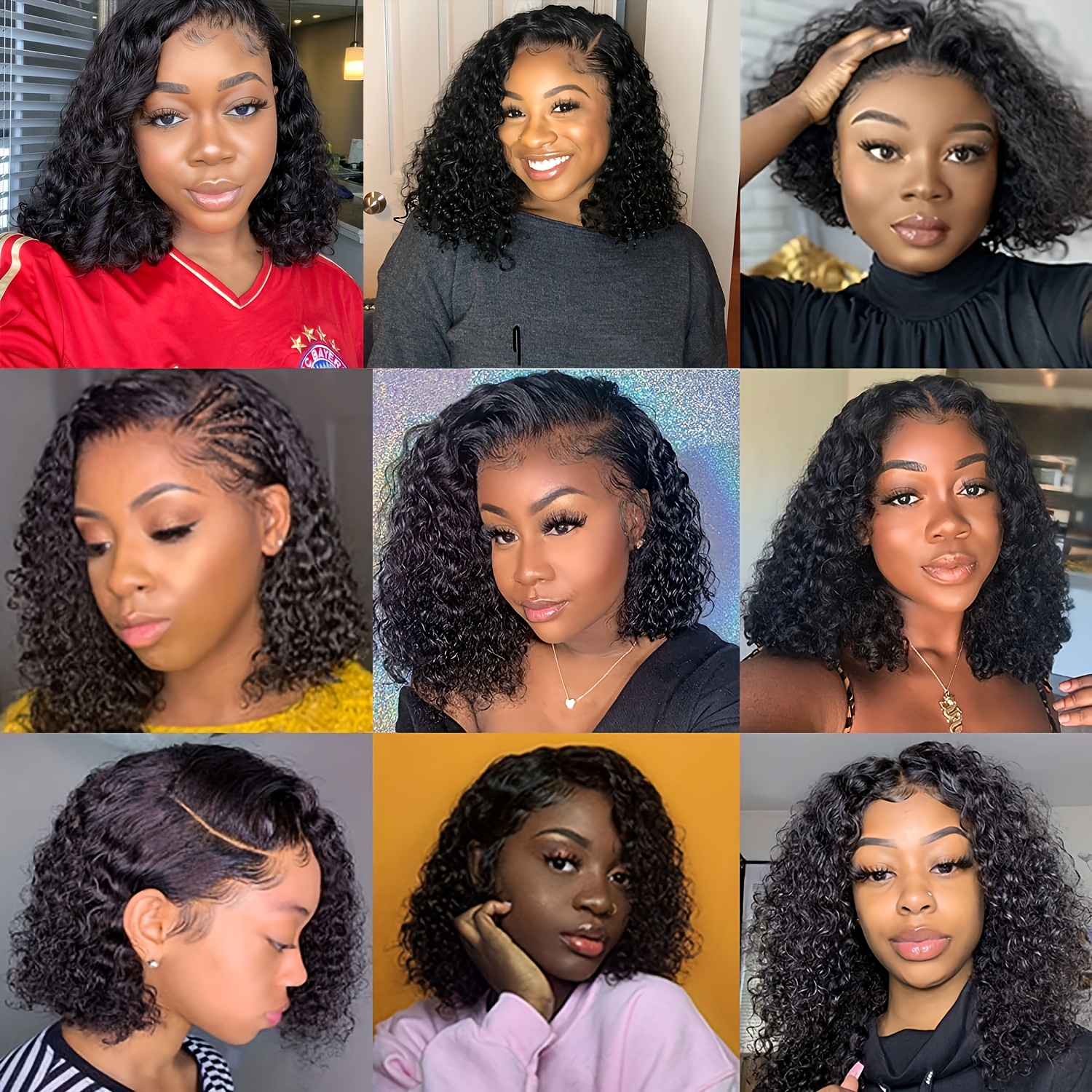 short bob wig wet and wavy water wave 4x4 lace closure wig brazilian transparent lace frontal human hair wigs for women 150 density 4 4 lace wig details 9