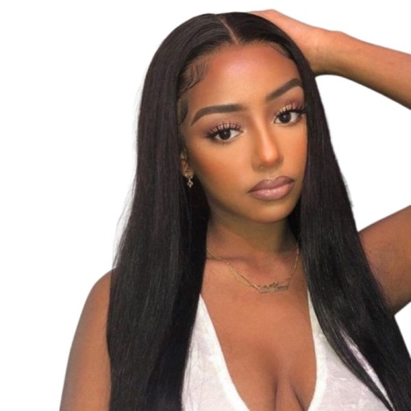 Beau Diva 16 inch Wear and Go Glueless Bob Wigs Straight Human Hair 4X4 Closure Wig