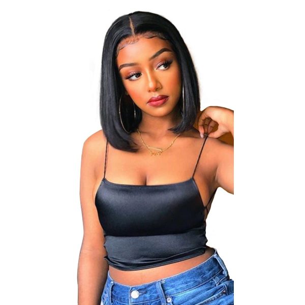 VSP 10 inch Glueless Bob Wig Brazilian Full Frontal Lace Wig Wear&Go Wig