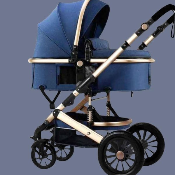 BRIGHTSTAR 2 in 1 Baby Stroller (BLUE)