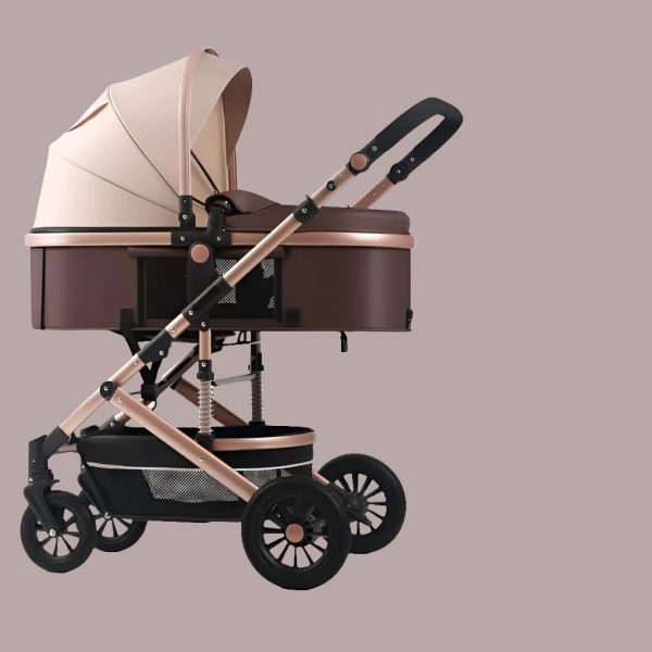 BRIGHTSTAR 2 in 1 Baby Stroller (COFFEE)