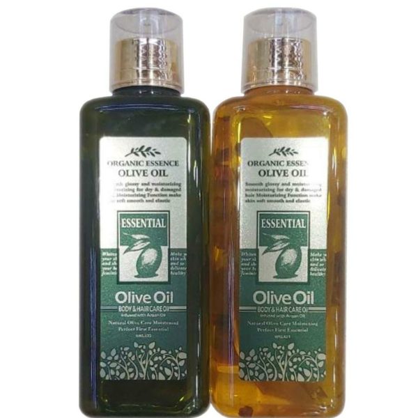 Lilhe Pack of 2 Fruit of the Wokali Organic Olive Oil- 200 ml x 2