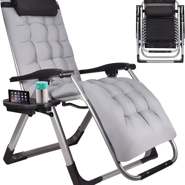 WOQI Factory Outdoor Portable Moon Chair Foldable Beach Chair Folding Camping Chair For Adults