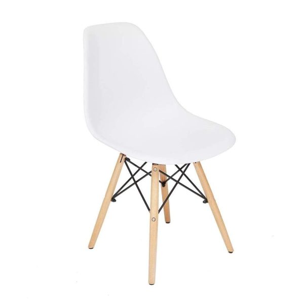 Replica Eames Cafe Side Chair - White