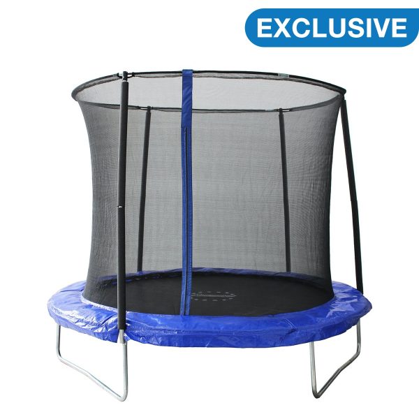 Sportspower 8ft Trampoline with Steel Ring - 2.44m