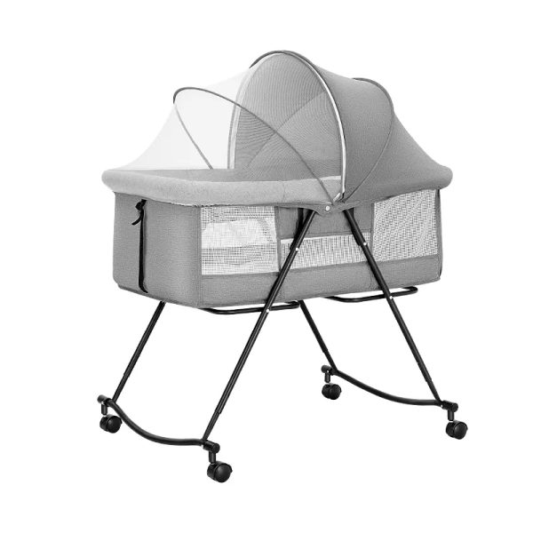 Bassinet Cradle Cot Crib with Mosquito Net
