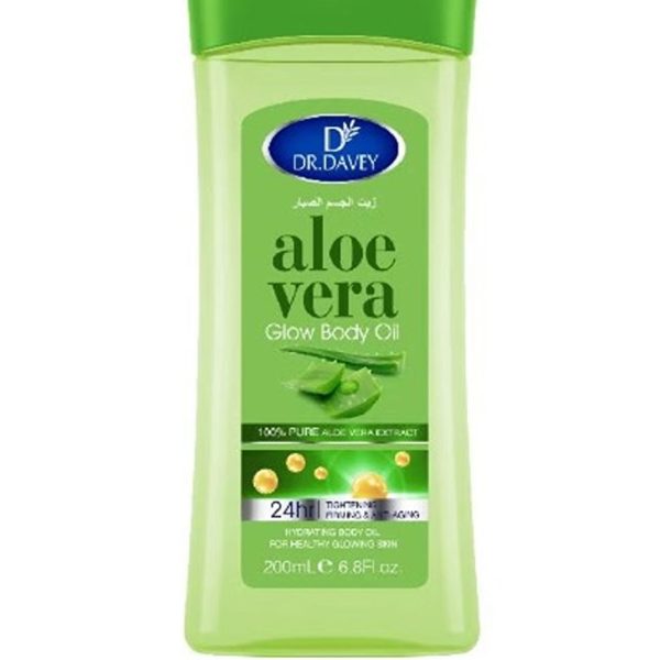 Dr Davey Aloe Vera Glow Body Oil