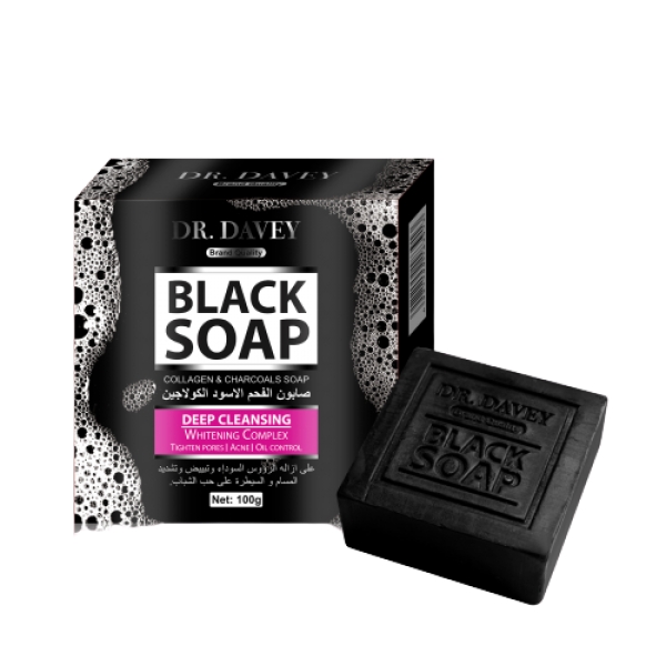 Dr Davey Black Soap x 100 g