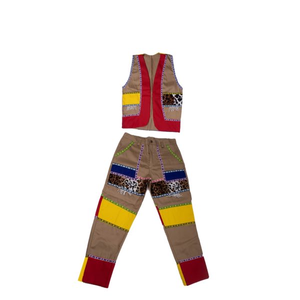 Men African Traditional Mblasello Suit Set