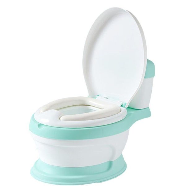Baby Training Toilet Potty Trainer Chair - Green