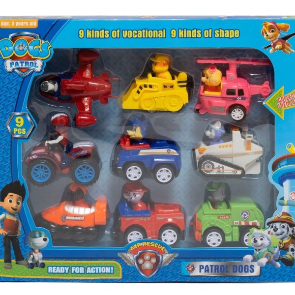Rescue Vehicles 9 Pack