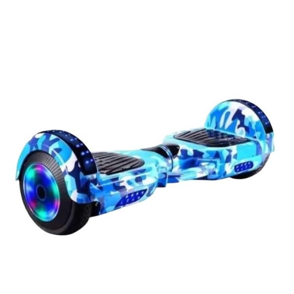 6.5 Inch Smart Auto Balance Hoverboard With Bluetooth Speaker - Army Blue