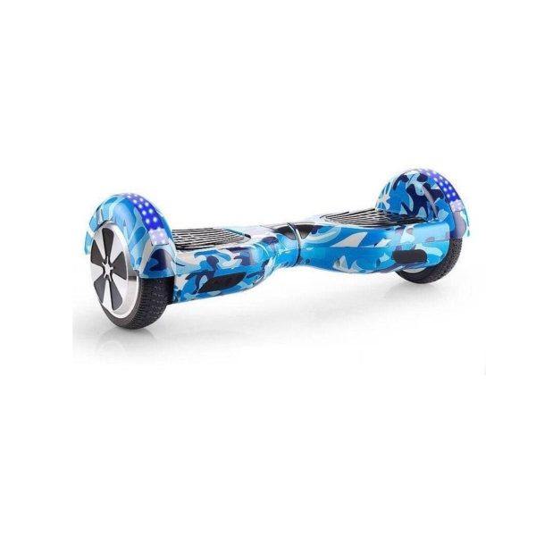 8 Inch Self-Balancing Hoverboard With Bluetooth-Blue Cameo