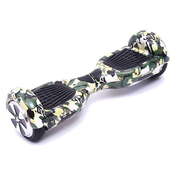 Smart Self Balance Scooter w/ Bluetooth and Remote (Hoverboard) - Camouflage - Camoflague