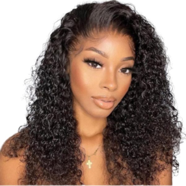 Peruvian Hair Curls Full Frontal Wig.