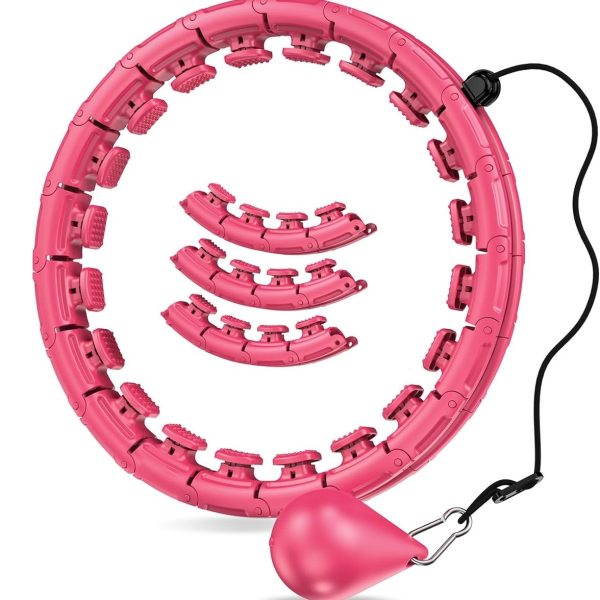 BezosMax 32 Knots Workout Hoop Waist Exercise Ring for Adults Weight Loss
