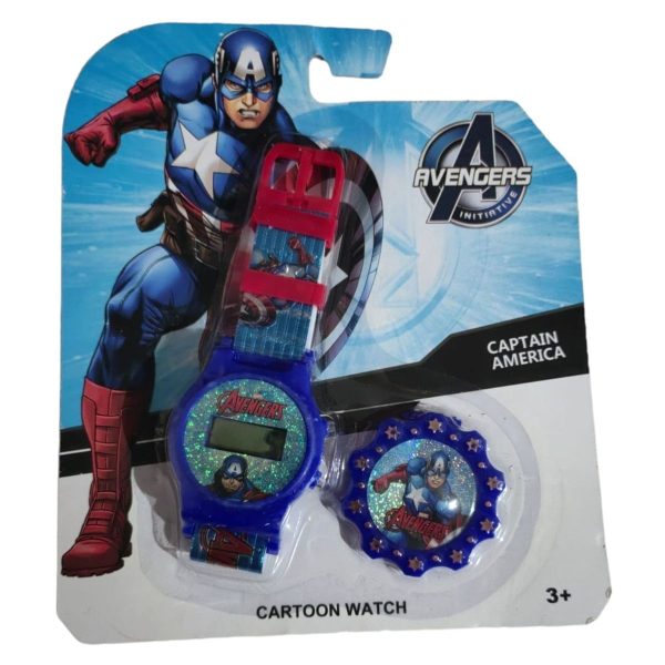 Avengers - Digital Watches for Kids - Captain America
