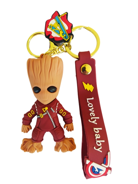 Groot - Guardians of the Galaxy - Schoolbag Tag & Keyholder - Figurine