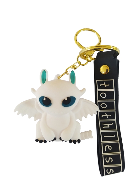 Lightfury Schoolbag Tag & Keyholder - How to Train Your Dragon - Figurine