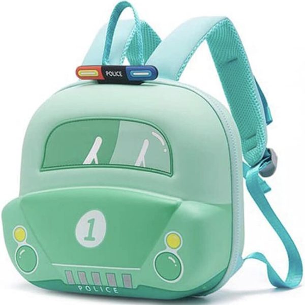 Fancy Police Kids Bagpack - Green
