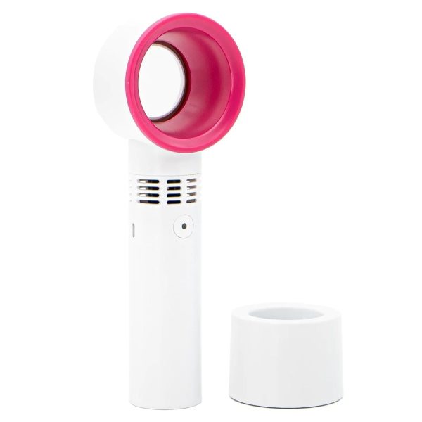 Advanced Portable Electric Beauty Fan - White