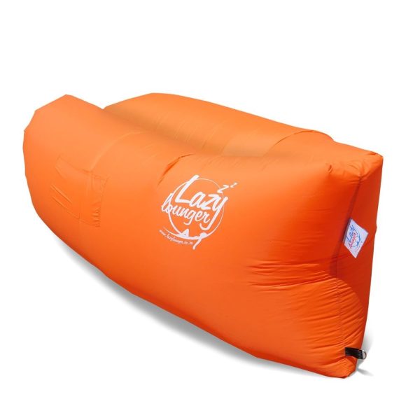 Inflatable Air Lazy Lounger - Orange