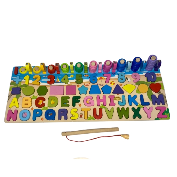 Six in one Logarithmic Board - Educational Kids Toy