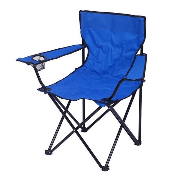 80x45x80cm Back Support Camping Chair HS-1 - Blue