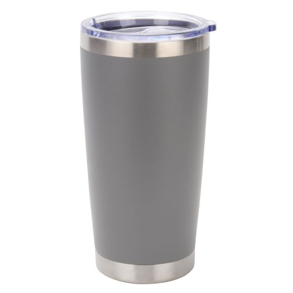 New Elements Insulated Leak Proof Travel Mug/Stainless SteelTumbler_ 500ml - Grey