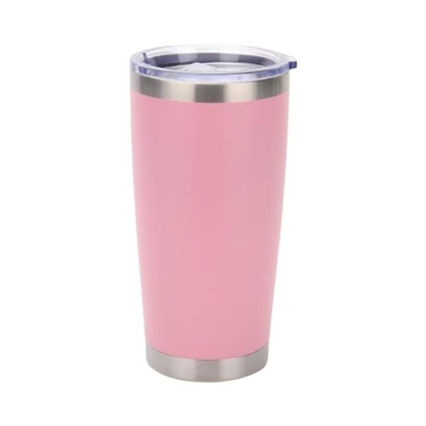 New Elements Insulated Leak Proof Travel Mug/Stainless SteelTumbler_ 500ml - Pink