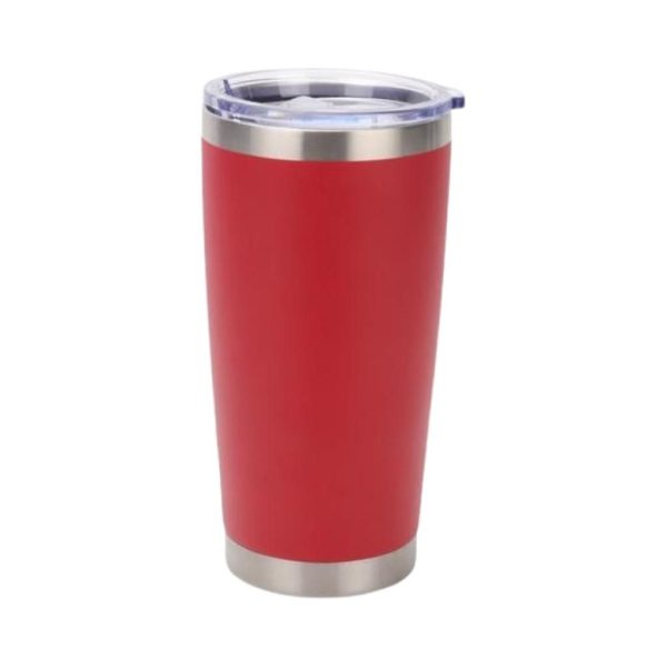 New Elements Insulated Leak Proof Travel Mug/Stainless SteelTumbler_ 500ml - Red