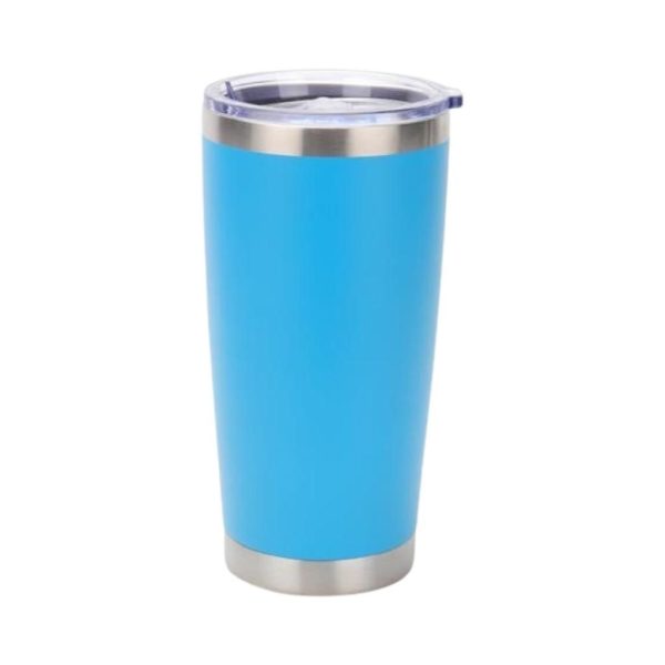 New Elements Insulated Leak Proof Travel Mug/Stainless SteelTumbler_ 500ml - Sky Blue