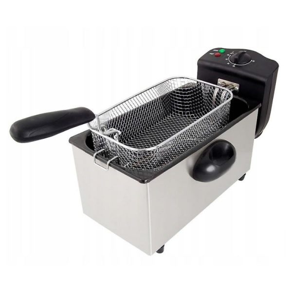3L Electric Cooking 2000W Stainless Steel Deep Fryer DF3LG