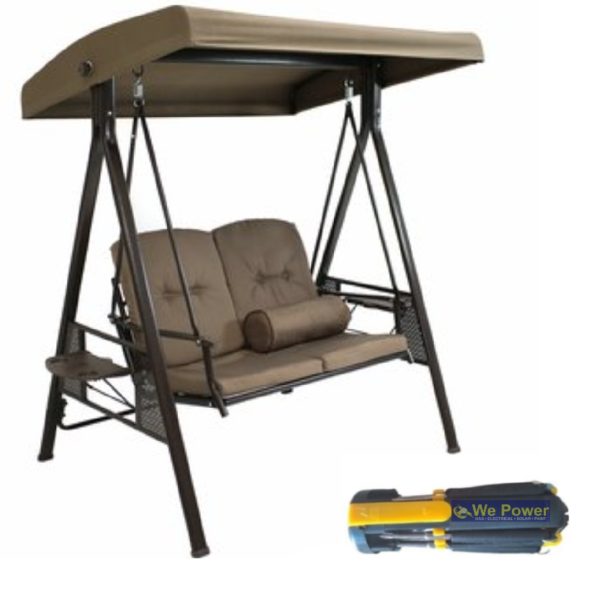 Swing Chair Sunnydaze 2-Person Swing Chair With Free Screwdriver Set